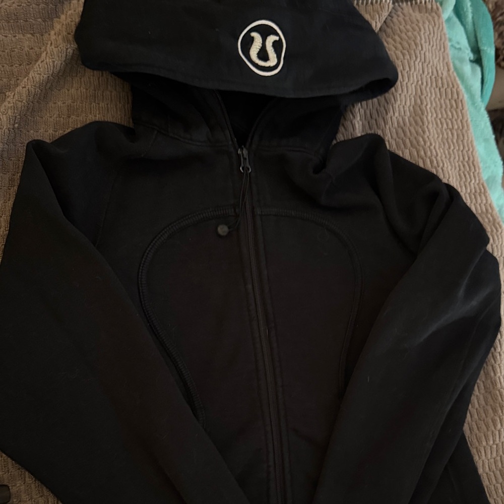 lululemon athletica Black Zip-Up Jacket
